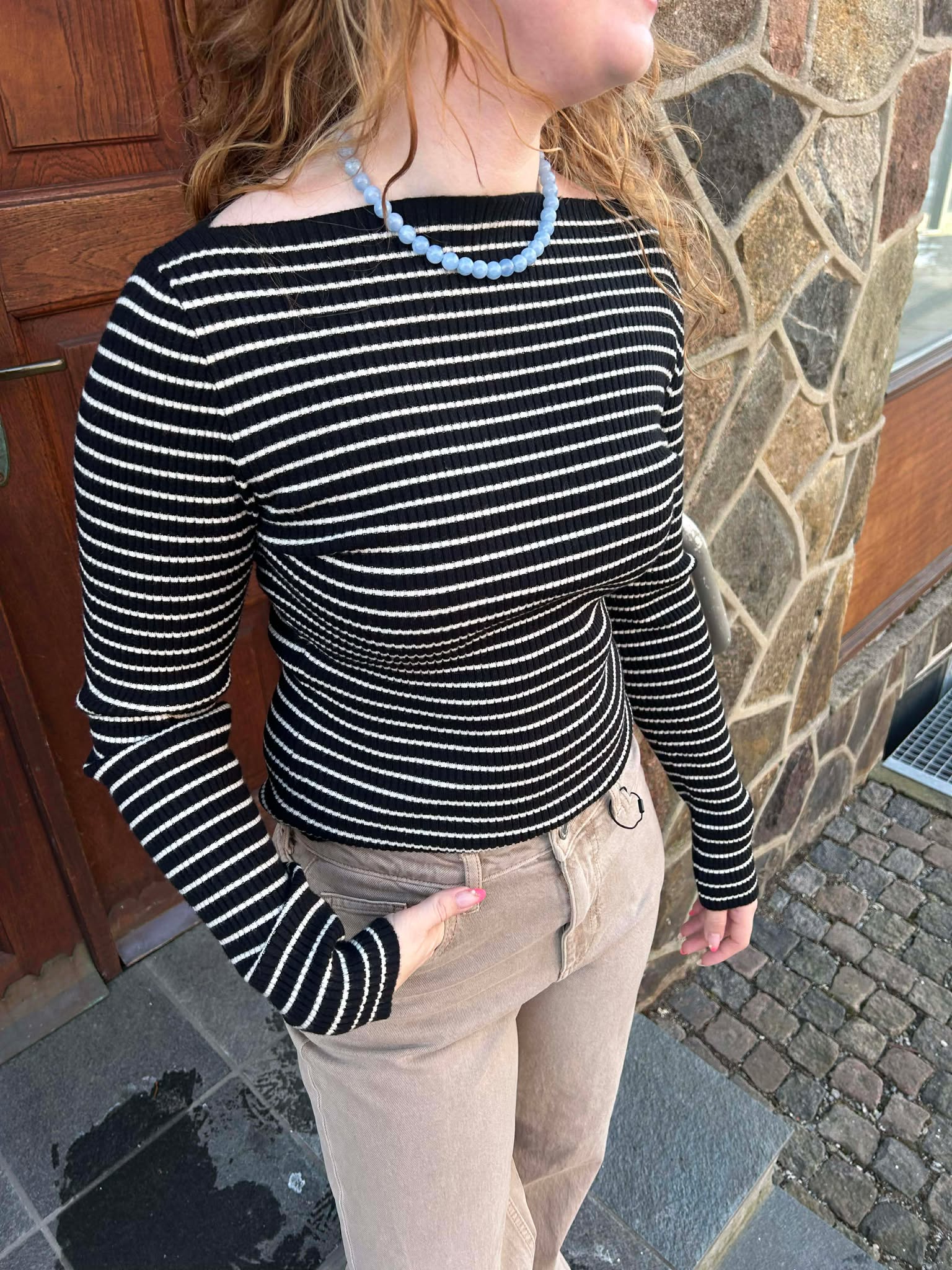 VISHILA Knit Top - Black Beauty